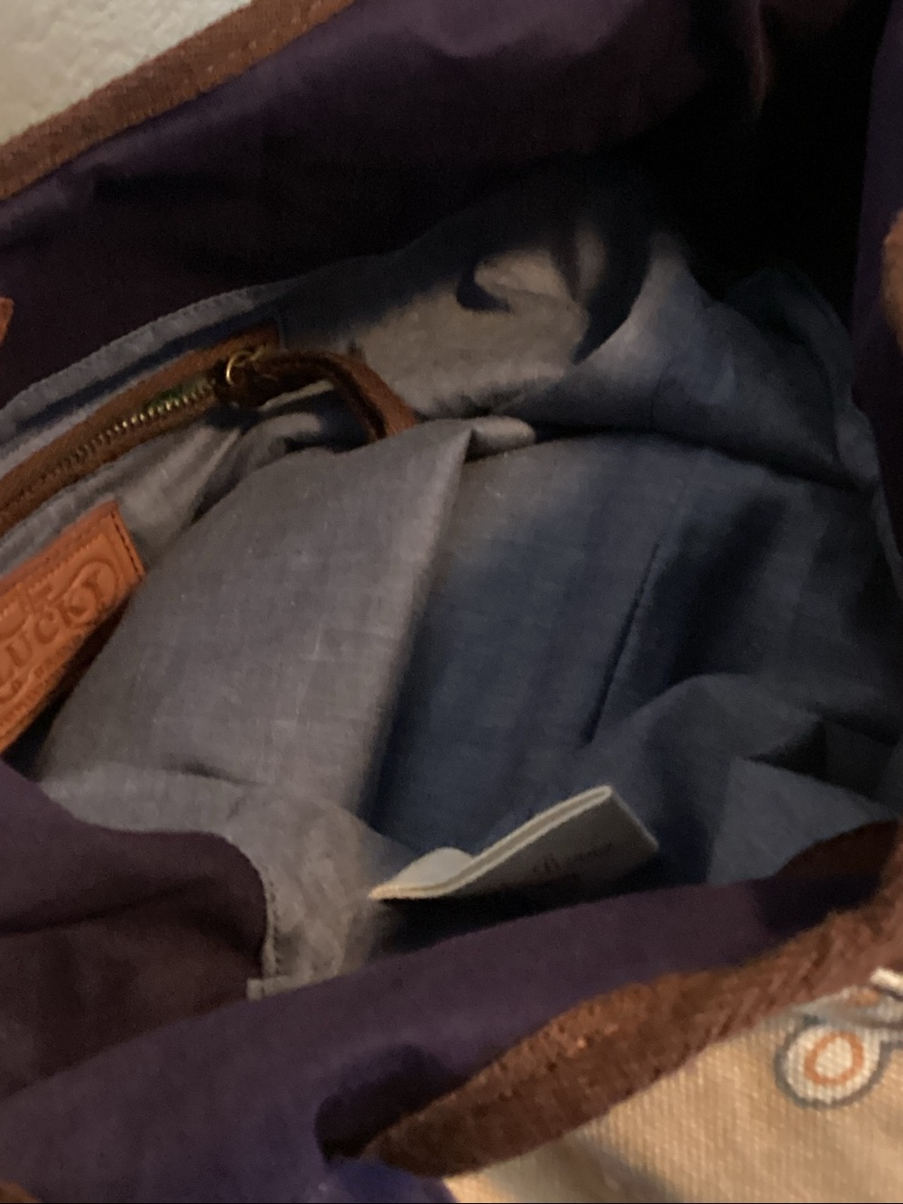 Lucky Brand Floral Pattern Bag - Picture 6 of 9